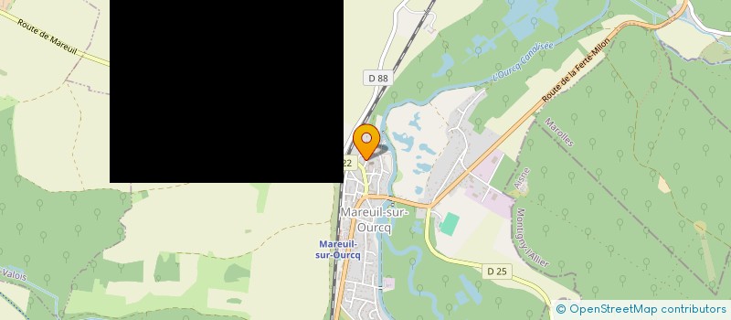 localisation de l'entreprise MONSIEUR MARC DELAS  MAREUIL-SUR-OURCQ