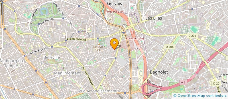 localisation de l'entreprise MONSIEUR MARC DELATTRE  PARIS