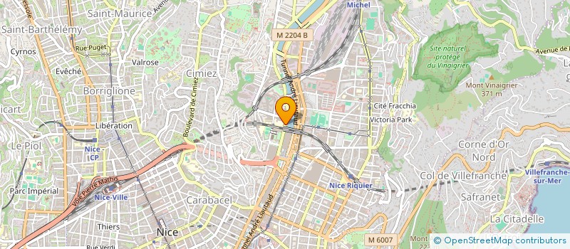 localisation de l'entreprise MONSIEUR MARC DELCOUR à NICE