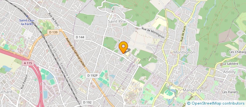 localisation de l'entreprise MONSIEUR MARC DELESTRE à SAINT-PRIX