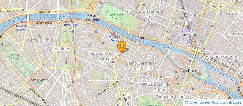 localisation de l'entreprise MONSIEUR MARC DELFIS à PARIS