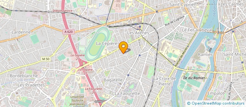 localisation de l'entreprise MONSIEUR MARC DELFOUR à TOULOUSE