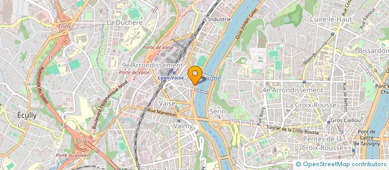 localisation de l'entreprise MONSIEUR MARC DELLA-TORRE  LYON