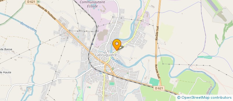 localisation de l'entreprise MONSIEUR MARC DELON  LABRUGUIERE