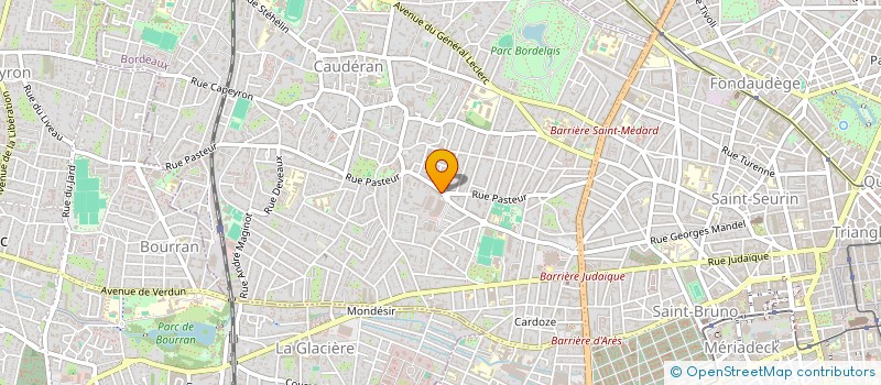 localisation de l'entreprise MONSIEUR MARC DELORME à BORDEAUX
