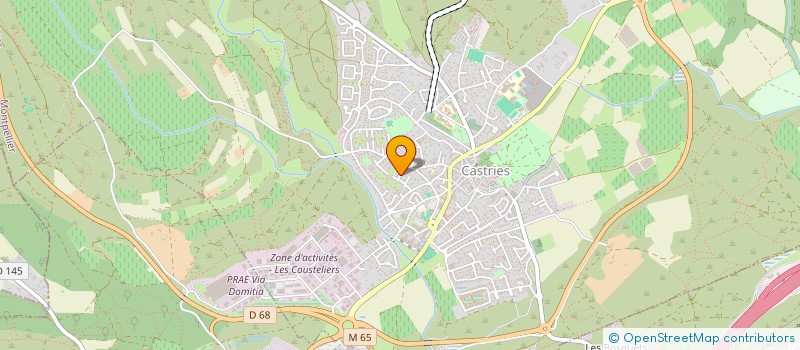 localisation de l'entreprise MONSIEUR MARC DELUZ  SAINT-BAUZILLE-DE-MONTMEL