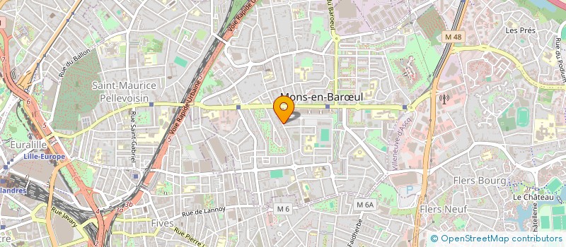 localisation de l'entreprise MONSIEUR MARC DELVAL  MONS-EN-BARUL