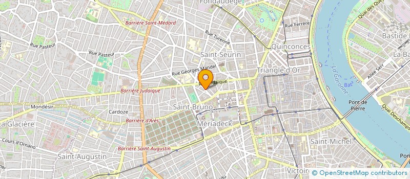 localisation de l'entreprise MONSIEUR MARC DEMONGEOT à BORDEAUX