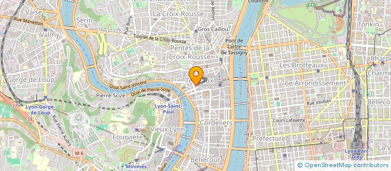 localisation de l'entreprise MONSIEUR MARC DEMOUSTIER à LYON