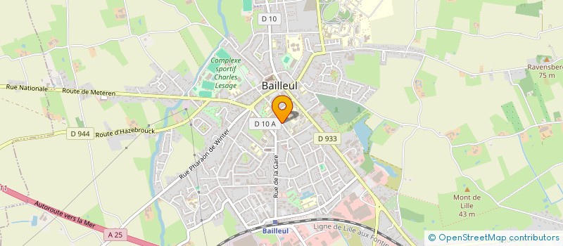 localisation de l'entreprise MONSIEUR MARC DENEUCHE à BAILLEUL