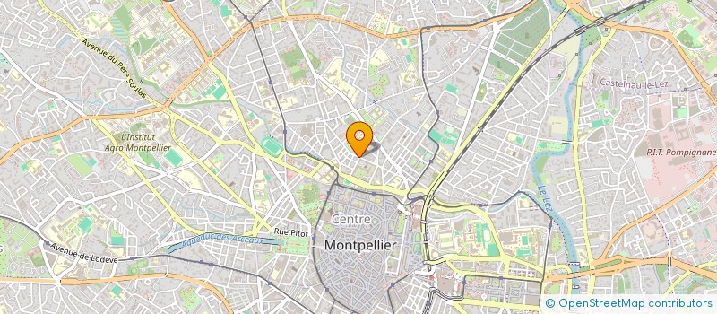 localisation de l'entreprise MONSIEUR MARC DENIS à MONTPELLIER