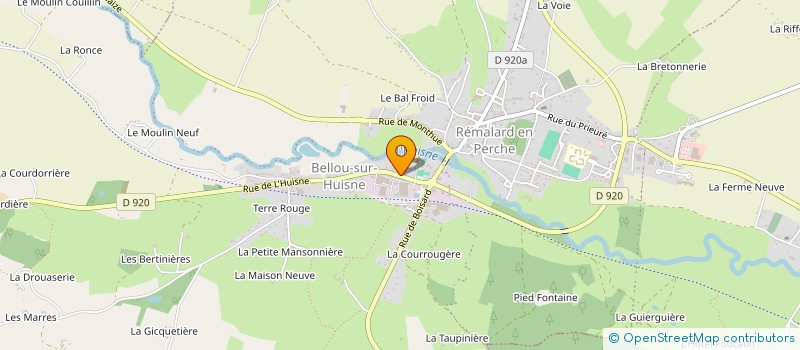 localisation de l'entreprise MONSIEUR MARC DENIZE à REMALARD-EN-PERCHE