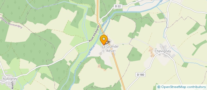 localisation de l'entreprise MONSIEUR MARC DENIZOT  MOTEY-BESUCHE