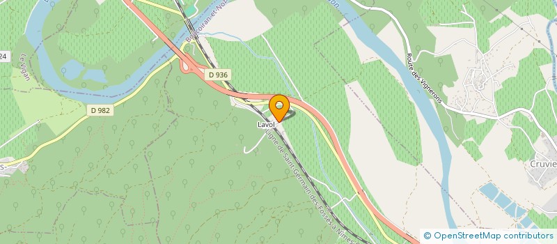 localisation de l'entreprise MONSIEUR MARC DENOZI  BOUCOIRAN-ET-NOZIERES