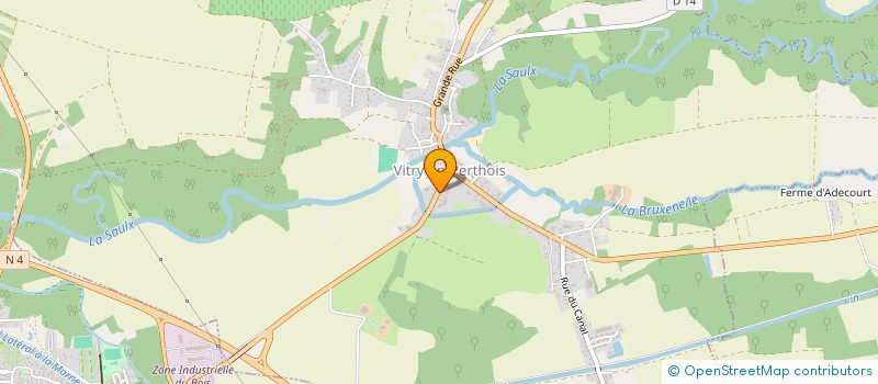 localisation de l'entreprise MONSIEUR MARC DERE  VITRY-EN-PERTHOIS