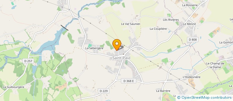 localisation de l'entreprise MONSIEUR MARC DEROUET à SAINT-PAUL