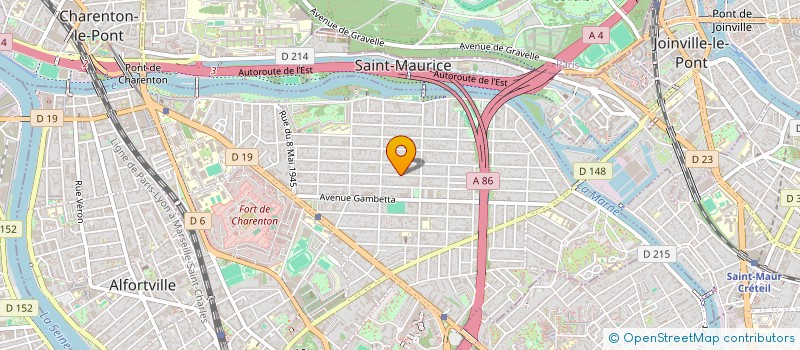 localisation de l'entreprise MONSIEUR MARC DERRI à MAISONS-ALFORT