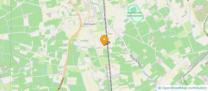 localisation de l'entreprise MONSIEUR MARC DES ROBERT  L'ISLE-SUR-LA-SORGUE