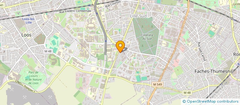 localisation de l'entreprise MONSIEUR MARC DESCLODURES  LOOS