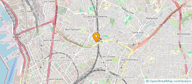 localisation de l'entreprise MONSIEUR MARC DESEVRE à MARSEILLE