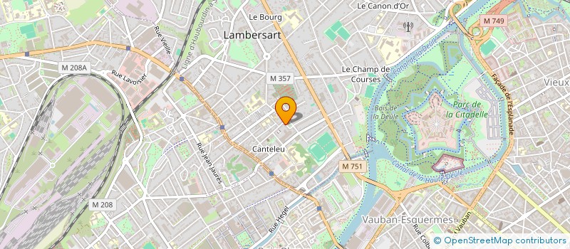 localisation de l'entreprise MONSIEUR MARC DESGRANGES à LAMBERSART