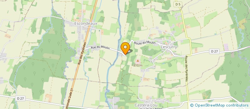 localisation de l'entreprise MONSIEUR MARC DESIRE  LESCURRY