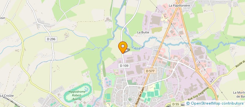 localisation de l'entreprise MONSIEUR MARC DEVELTER à VIRE-NORMANDIE