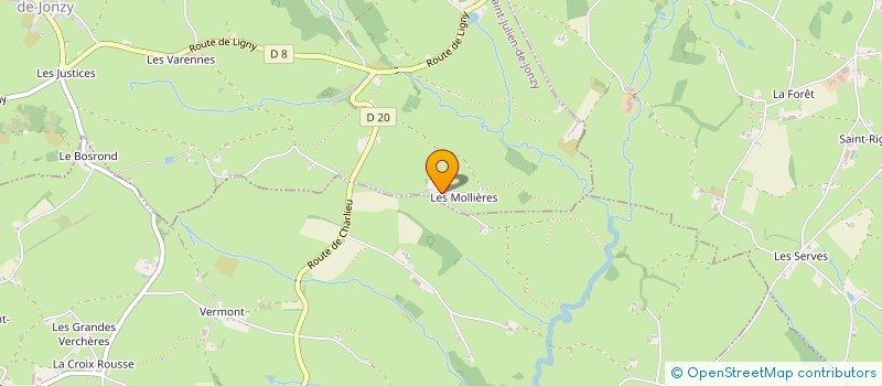 localisation de l'entreprise MONSIEUR MARC DEVILLARD  SAINT-JULIEN-DE-JONZY