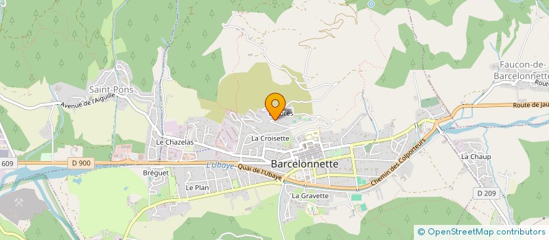 localisation de l'entreprise MONSIEUR MARC DEVIN à BARCELONNETTE