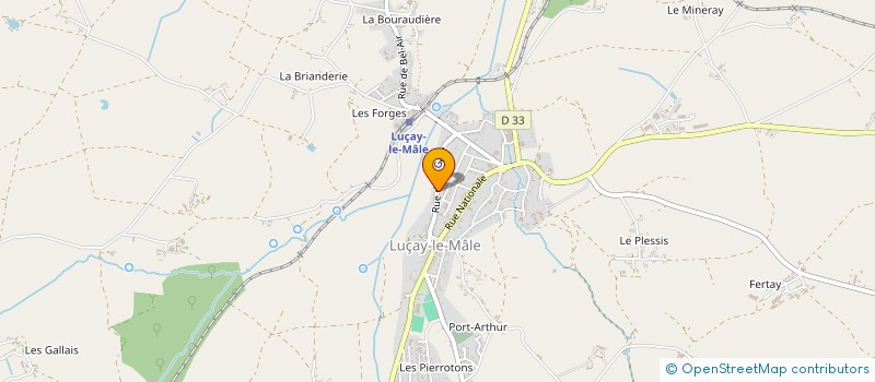 localisation de l'entreprise MONSIEUR MARC DHAISNE à LUCAY-LE-MALE