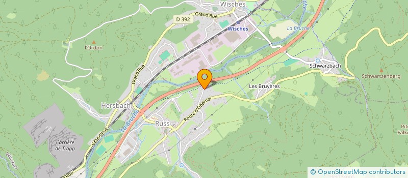 localisation de l'entreprise MONSIEUR MARC DI GIOVANNI  RUSS