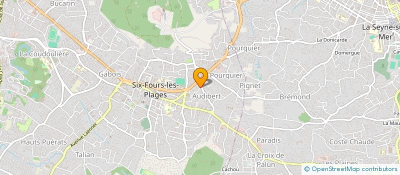 localisation de l'entreprise MONSIEUR MARC DI MARTINO à SIX-FOURS-LES-PLAGES
