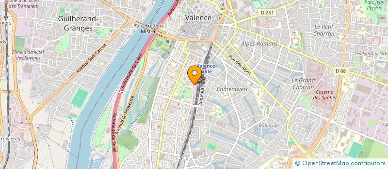 localisation de l'entreprise MONSIEUR MARC DIBI  SAINT-PERAY