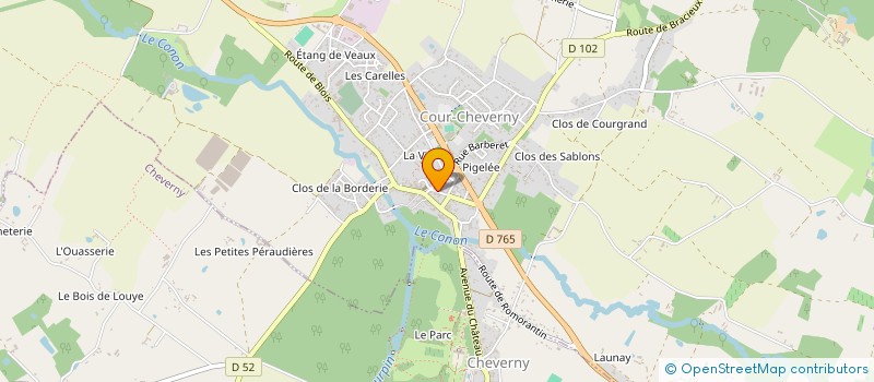 localisation de l'entreprise MONSIEUR MARC DIEDISHEIM à COUR-CHEVERNY