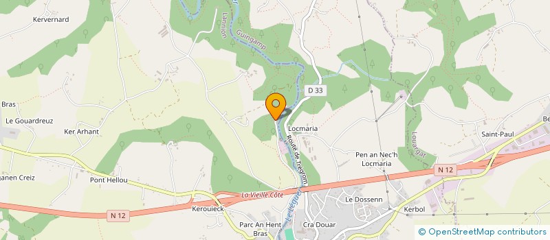 localisation de l'entreprise MONSIEUR MARC DIGEOIS à PLOUNEVEZ-MOEDEC