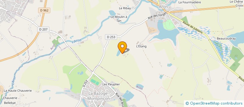 localisation de l'entreprise MONSIEUR MARC DILIS à GRAZAY
