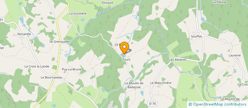 localisation de l'entreprise MONSIEUR MARC DITLECADET à LA PORCHERIE