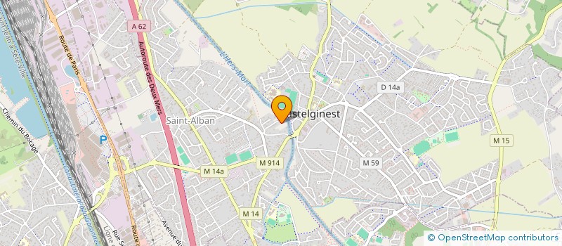 localisation de l'entreprise MONSIEUR MARC DJOAR  SAINT-ALBAN