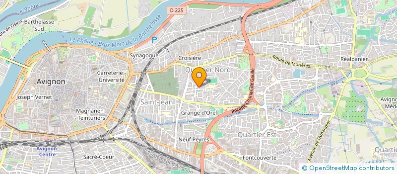 localisation de l'entreprise MONSIEUR MARC DOMINGUEZ à AVIGNON