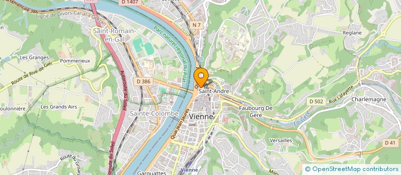 localisation de l'entreprise MONSIEUR MARC DONIKIAN à VIENNE