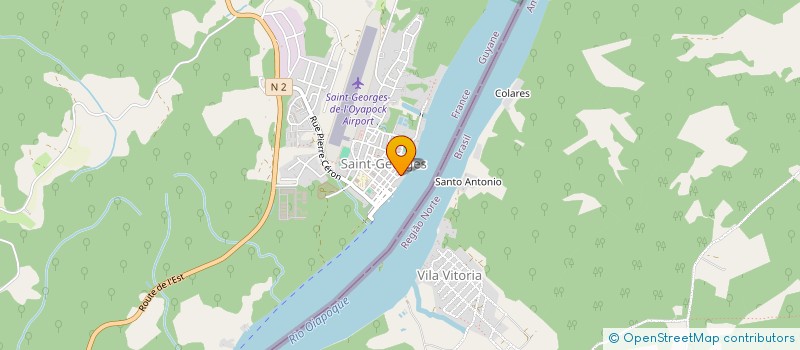 localisation de l'entreprise MONSIEUR MARC DOS SANTOS SILVA FILHO à SAINT-GEORGES