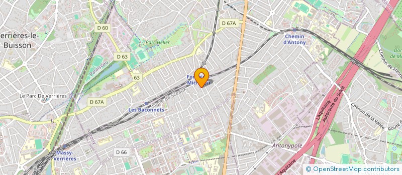 localisation de l'entreprise MONSIEUR MARC DOUCEY à ANTONY