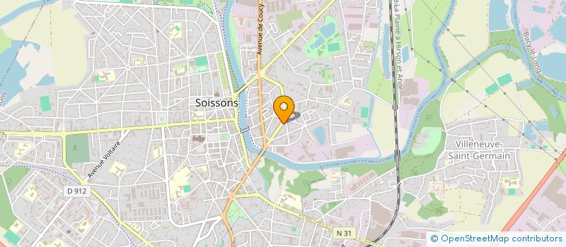 localisation de l'entreprise MONSIEUR MARC DOUILLET à SOISSONS