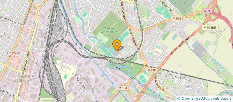 localisation de l'entreprise MONSIEUR MARC DOURIAUX  LONGVIC