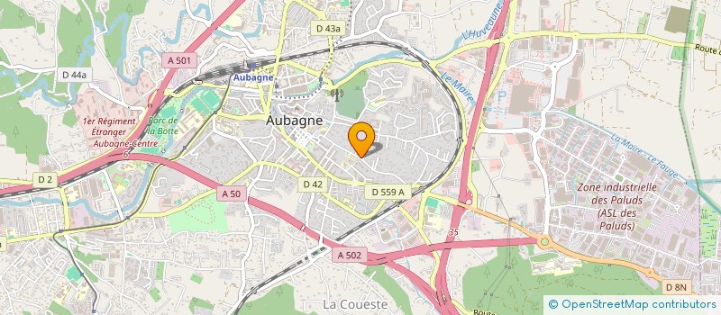 localisation de l'entreprise MONSIEUR MARC DOUROJEANNI à AUBAGNE