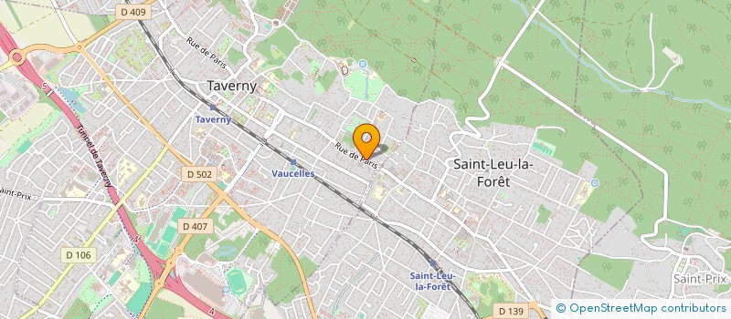 localisation de l'entreprise MONSIEUR MARC DOUSSAINT  TAVERNY