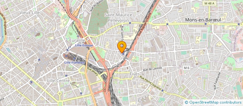 localisation de l'entreprise MONSIEUR MARC DOUTRELANT à LILLE