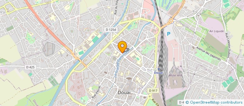 localisation de l'entreprise MONSIEUR MARC DOUVRY à DOUAI
