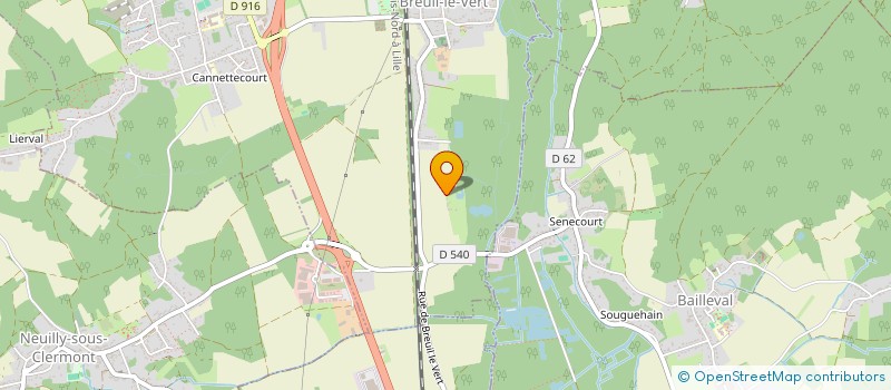 localisation de l'entreprise MONSIEUR MARC DOYER  BREUIL-LE-VERT