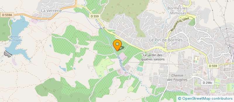 localisation de l'entreprise MONSIEUR MARC DOZON à BORMES-LES-MIMOSAS